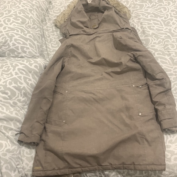 TNA Winter Jacket Taupe - Picture 3 of 4